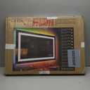 LOAAO 48"X28" LED Bathroom Mirror with Lights, Anti-Fog, Dimmable, RGB Backlit + Front Lighted, Bathroom Vanity Mirror for Wall, Memory Function