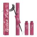 Lash Cluster Glue, 2-in-1Waterproof Eyelash Glue, 72 Hours Strong Hold, Gentle and Non-Irritating, Easy to Use and Remove 0.34 Fl Oz (Pack of 1)