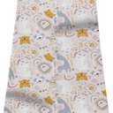Little Tots Baby Sleep Sack, Comfy Zipper Baby Wearable Blanket, 2-Way Zipper 100% Cotton Toddler Sleeping Sack TOG 0.5 (S(15.7 X 30.3 inches), Animals)
