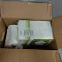 SUNKISS Masterpiece Adult Diapers with Tabs, Unisex Disposable Incontinence Briefs for Women and Men, Odor Control, White, Small/Medium, Previously Medium, 10 Count