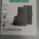 SUANPOT for iPhone 14 Plus Wallet case 6.7" with RFID Blocking Credit Card Holder,Flip Book PU Leather Protective Cover Women Men for Apple 14 Plus Phone case Light Brown