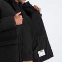 The North Face Teen North Down Fleece-Lined Short Parka | 600 Fill Waterfowl Down, Water Repellent, Insulated Hood, & Pockets, TNF Black, Medium