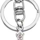 Cute Rhinestone Cross Keychainfor Women Men, Sparkling Christian Keyring Bag Charms for Handbags Totes & Backpacks