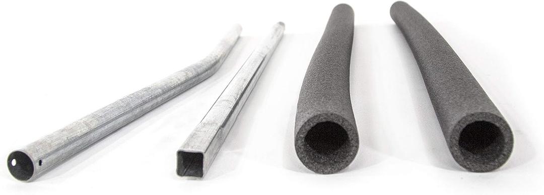 Skywalker Trampolines Single Enclosure Pole Set 4201; 4202; 5075, Galvanized (PK0018)