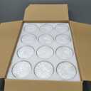 48pcs Glass Cylinder Vases for Centerpieces,Clear Flower Vases for Wedding Decorations and Indoor Home Decor, Hurricane Candle Holder for Table Shelf, Party
