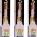 Color Drip Candles, 3-Pack (6 candles total), Unscented