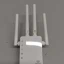 WiFi Extender with Ethernet Port, 1200Mbps Dual Band (5GHz/2.4GHz) WiFi Booster.Covers Up to 12880 Sq.ft,Supports 105 Devices, Easy Setup Signal Booster, EasyMesh Compatible, Four Directional Antennas