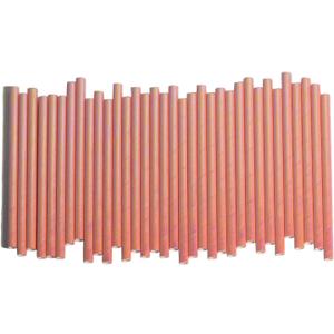 Short Paper Cocktail Straws Disposable, Iridescent Pink - 5.75 Inch Sip Stirrers, Drinking Straw for Wedding, Birthday Party, Bar, Restaurants