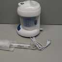 Kingsteam Facial Steamer - Ozone Steamer with Extendable Arm - Professional Nano Ionic Facial Steamer for Deep Cleaning - Portable for Personal Care Use at Home or Salon (White)