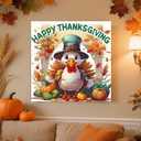 2 x CheerChamp 5D Thanksgiving Diamond Painting Kit for Adults - DIY Diamonds Art Kits Dots Gem for Beginners Full Drill 13.8x13.8 Inch Home Wall Decor