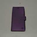 for Samsung Galaxy A25 5G Wallet Case with RFID Blocking Credit Card Holder, PU Leather Folio Flip Kickstand Protective Shockproof Cover Women Men for Samsung A25 Phone Case (Purple)