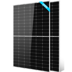 2Pcs 450 Watt Solar Panel 12V, 25% High Efficiency, Dual-module Parallel Anti-Shade Design, for RV Van Marine Home Rooftop Off-Grid Systems (2 Pack 450W) SG450WM