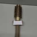 Sndyi Small Round Brush for Blow Out, Nano Thermal Ceramic Ionic Round Hair Brush with Boar Bristles, Boost Shine & Volume, For Short Hair with Quick Blow Drying & Salon Styling - 2.3'', Barrel 1.3''