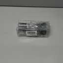 4 x 3 Inch Heavy Duty Door Locks Hasp Latch, Stainless Steel Security Packlock Clasp Hasp Lock Latch for Fence Gate, Gate, Shed Closet Cabinet, Black, 1 Pack