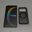 TORRAS Upgrade 360 Magnetic Stand for iPhone 17 PRO Case with Camera Control Button, Fit for MagSafe, Mil-Grade Protection, Slim Soft Edge Translucent Back for iPhone 17Pro 6.3 inch, Black