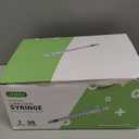 1ml luer lock syringe (No Needle) - Sterile, Individually Wrapped - 100 Pack - for Professional & Personal Use