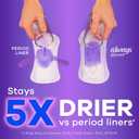 Always Discreet Incontinence Panty Liners for Bladder Leaks, Size 2, Very Light Absorbency, 120 Count
