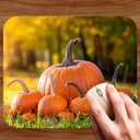 2 x Fall Season Mouse Pad Mat Mousepad for Desk Computer Laptop PC Gaming Home or Office Gift (Pumpkins MP85)