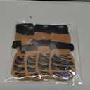 DOK TigerToes Premium Non-Slip Dog Socks for Hardwood Floors - Extra-Thick Grip That Works Even When Twisted - Prevents Licking, Slipping, and Great for Dog Paw Protection (Cool Caramel, Small)