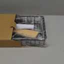 4-Level Adjustable Height Fruit Basket for Kitchen Countertop, 2-Tier Fruit Bowl with Removable Banana Hooks, Kitchen Organizer for Banana, Vegetable, and Snack Storage