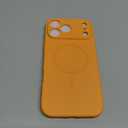 FNTCASE for iPhone 17 Pro Max Case: [Compatible with Magsafe] Solid Orange Matte 17 Promax Magnetic Phone Cover with [Full Camera Protection] [Screen Protector] Military Grade Shockproof Protective