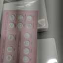 UNIQOOO 24Pcs Decorative Pearl Place Card Holders Bulk, Elegant Ivory Name Card Stands Set, for Wedding Table Place Cards, Dessert Table Decor, Retail Shop, Business Card, Name Tag, Party Food Signs