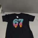 67 Ice Cream Drip Meme Funny Six Seven Gen Alpha Slang T-Shirt, S