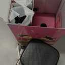 Bluetooth Karaoke Machine Toy for Kids- Mini Karaoke with 2 Wireless Microphone, Voice Changer & LED Lights, Portable Karaoke Mic for 3-8 Year Old Girls, Great for Birthday Home Party (Black)