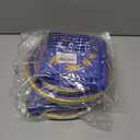 2 x 2025 Graduation Plates and Napkins ,Blue and Gold Class of 2025 Congrats Tableware,Disposable Luncheon Plates & Cocktail Napkins for Graduation Party Decorations,Serve 30