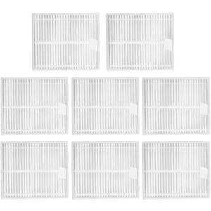 Replacement HEPA Filters Compatible with Roborock Q7 M5+/Q7 L5+/Q7 M5/Q7 L5, Robot Vacuums Parts High-Effiency Filter Accessories, 8-Pack
