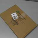 Restaurantware Moderna 12.8 x 8.3 Inch Premium Disposable Plates 10 Rectangular Plastic Plates For Parties - Silver-Rimmed Durable White Plastic Dinner Plates For Warm And Cold Foods