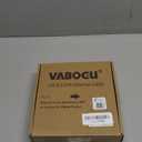 Vabogu Cat 8 Ethernet Cable, 100ft Heavy Duty High Speed Internet Network Cable, Multiple Size Options, 26AWG, 2000MHz 40Gbps with Gold Plated RJ45 Connectors, Shielded for Indoor & Outdoor Use