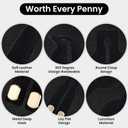 4Pcs Premium Car Seat Hooks for Headrest  Stylish Black Leather Purse Hook for Car, Zinc Alloy Double Hooks, Mobile Phone Holder, Car Seat Back Storage Organizer for Purses, Bags, Groceries, & More