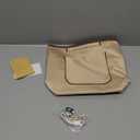 GIVLEFLY Backpack Organizer Insert & Liner with Cup Holder and Umbrella Holder, Compatible with Longchamp Le Pliage Original Backpack, Multiple Pockets Bag Divider & Shaper, Beige