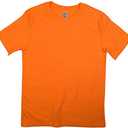 Earth Elements Big Kid's (Youth) Short Sleeve T-Shirt Small Neon Orange Size S