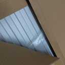Art3d 6-Pack Slat Design 3D Wall Panels for Interior Wall Decor, 2x4 FT PVC Decorative Drop Ceiling Tiles - White, 24 x 48in.