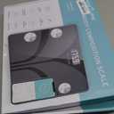 Posture Scale for Body Weight, Digital Bathroom Smart Scale, 13 Body Composition Analyzer Sync Weight Scale BMI Health Monitor Sync Apps 400lbs - Black (11.8*10.2)