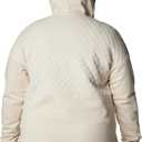 Columbia Women's Hart Mountain Quilted Hooded Full Zip (Chalk)