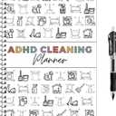 Cleaning Planner, Cleaning Schedule and Checklist Organizer