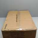 Stainless Steel Litter Box with Lid XL Extra Large Litter Box Enclosed Top Entry Metal Litterbox for Big Cats Easy Cleaning Anti-Leakage & High Sided with Mat Aisle & Scoop, Dark Grey