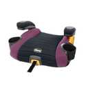 Chicco GoFit Plus Backless Booster Car Seat with Latch Attachment and Quick-Release Latch Removal, Travel Booster Seat for Car, Portable Car Booster Seat for Children 40-110 lbs., Vivaci/Pink, EXP: JAN/2034
