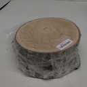 Wood Slices 6 Pack 9-10.5 Inch Large Wood Rounds Natural Wood Slices for Centerpieces, Weddings & Baby Showers, Table Decorations, Crafts, DIY, Arts