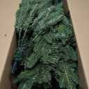 MAKEATREE 6ft Unlit Artificial Christmas Tree, Premium PE/PVC Tips, Hinged Xmas Tree for Outdoor & Indoor, Green