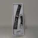 GOLDTOLUCK Stainless Steel Band Compatible with Samsung Galaxy Watch 8 7 6 5 4 Classic FE Pro 40mm 44mm 46mm 43mm 47mm 45mm 42mm 20mm Men Women Milanese Replacement Metal Elegant Casual (Black)