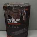 MQRW Push Up Board,Home Gym,Portable Exercise Equipment,Pilates Bar and 20 Fitness Accessories with Resistance Bands and Ab Roller Wheel,Full Body Workout at Home (Black)