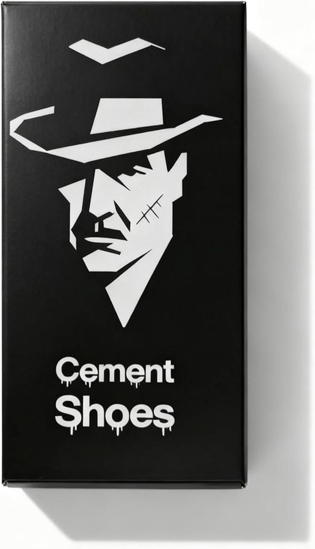 YOUMEWE: Cement Shoes 2026 New Card Game | Utter Nonsense & Hilarious | Hilarious Party Fun for 38 Players, Ages 16+, Perfect for Game Night or Friends Party