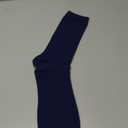 Defishuy 2 Pack Mens Dress Socks Combed Cotton Dress Crew Socks for Men Breathable Business/Casual Men's Socks Size 8-13 05 2 Pack Black Navy