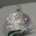 Stainless Steel Perforated Colander Strainer with Long Green Handle Sieve Sifters Use for Kitchen Food Pasta Noodles Spaghetti Vegetables Silver - 7.9inch