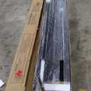 Queen Loft Bed with Desk and Charging Station, Queen Size Metal Loft Bed