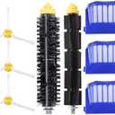 Replacement Parts Accessory for iRobot Roomba 600 Series 690 692 694 670 660 665 651 650 614 & 500 Series 595 585 564,Side Brush,Bristle Brush & Flexible Beater Brush, Filter and Screw